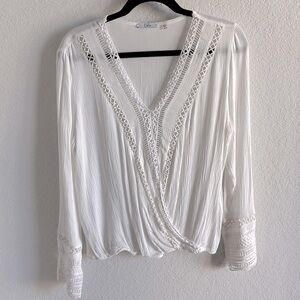 Dex white long sleeve